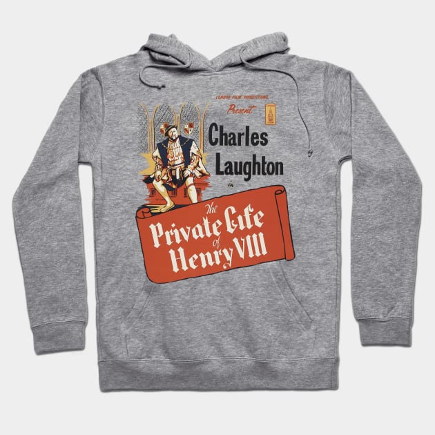 The Private Life of Henry VIII Movie Poster Hoodie by MovieFunTime